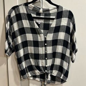 Rails button down
